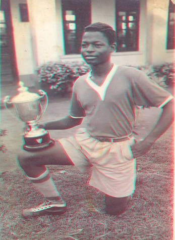 Myself With The Iyalodua Cup (Member Of Senior Team)